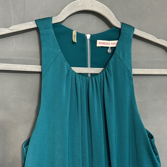 Rebecca Taylor Satin “Set In Shift” Dress - Picture 7 of 12